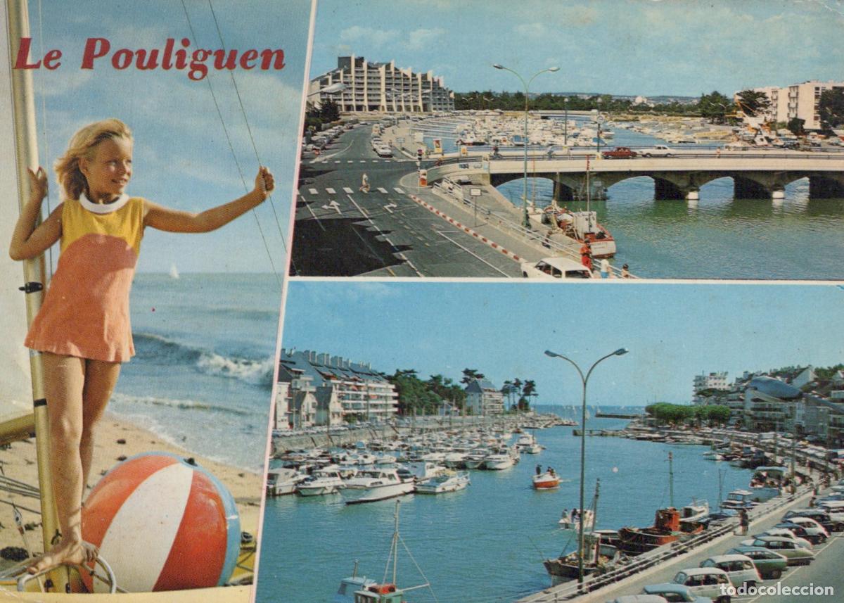 Postkarten: France Le Pouliguen Bretagne Port de Plaisance Architecture Moderne *YAE508