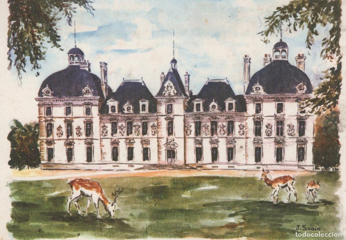 Postkarten: France Cheverny Ch&acirc;teau de Daims Centre Val Loire *YAE518
