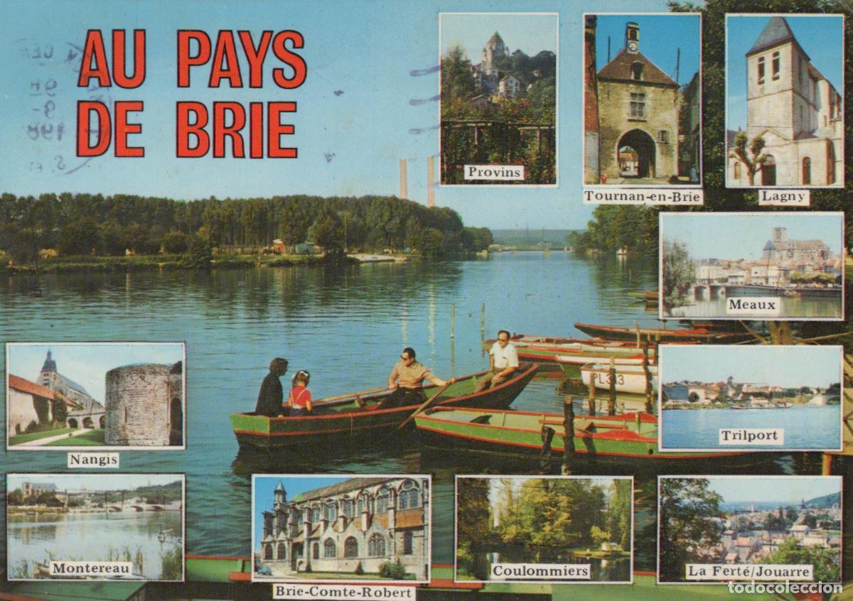 Cartes Postales: France Pays de Brie Collage Villes et Paysages *YAE528