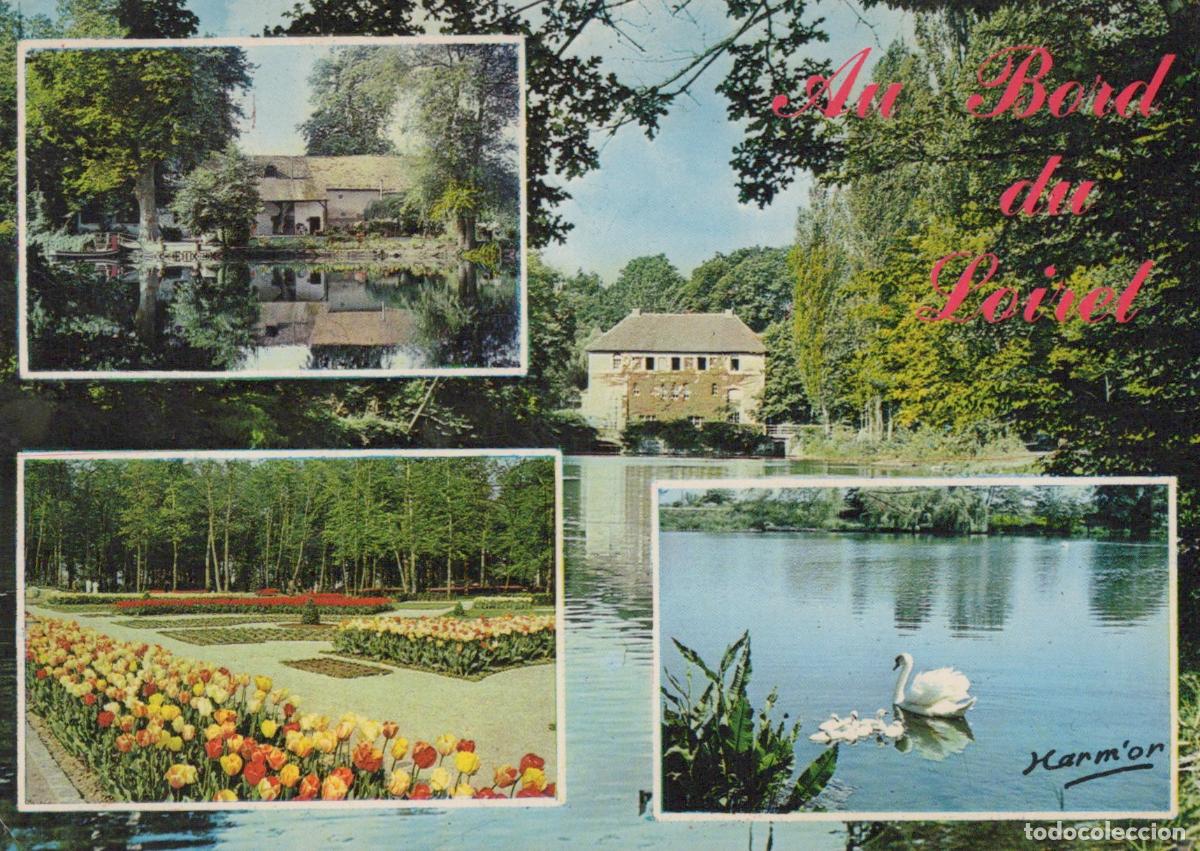 Postales: France Orl&eacute;ans Paysages du Loiret Moulins Tulipes Envoy&eacute;e *YAE547