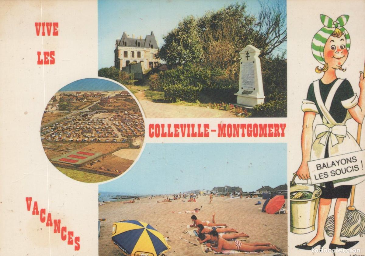 Postales: France Colleville Montgomery Plage les Salines D Day Unposted *YAE587
