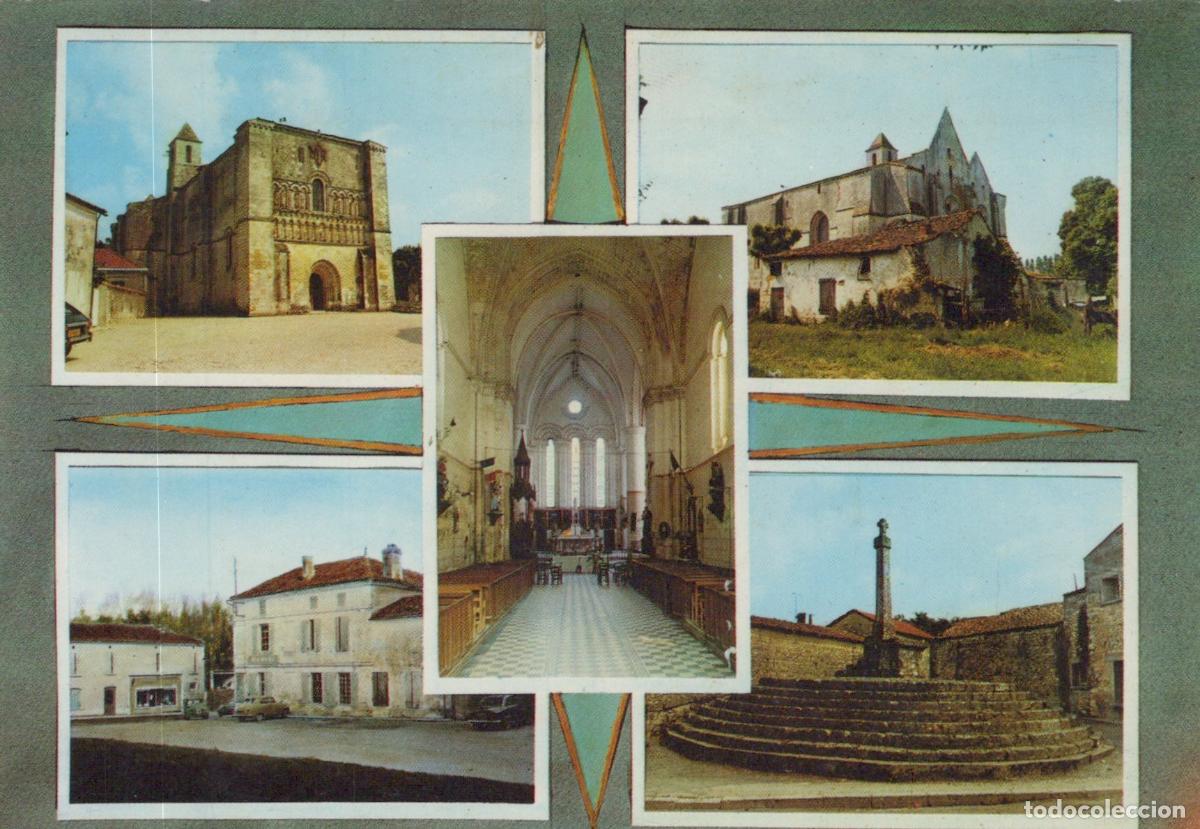 Postais: France Perignac Vues &Eacute;glise Mairie Calvaire *YAE603