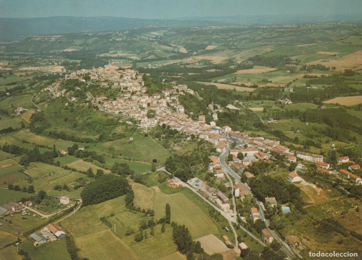 Postkarten: France Cordes Tarn Vue A&eacute;rienne Village M&eacute;di&eacute;val *YAE642