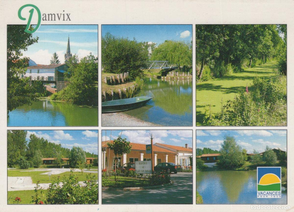Postales: France Damvix Marais Poitevin Canaux Village et Club *YAE679