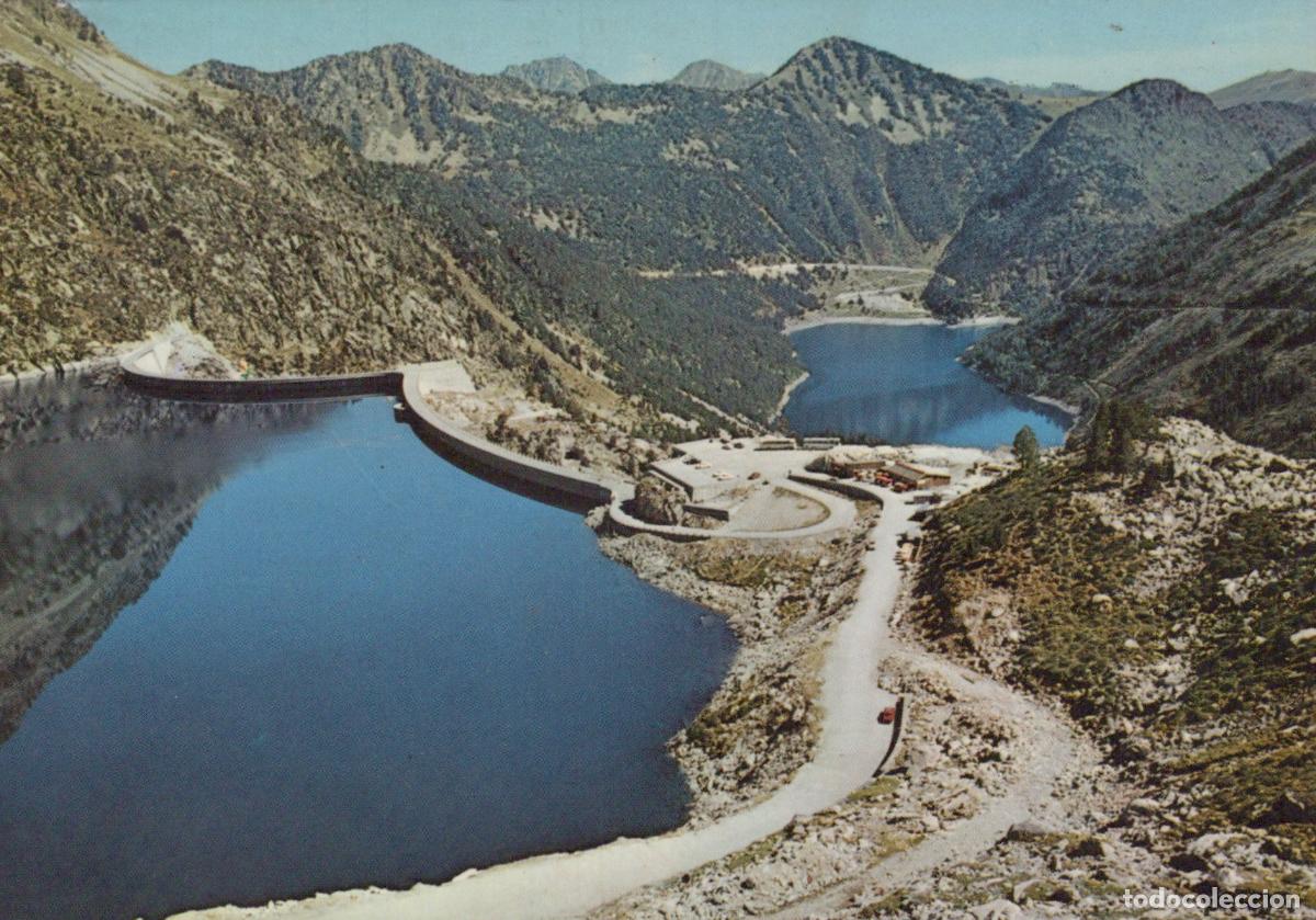 Postcards: France Bareges Hautes Pyrenees Lac et Barrage de Cap de Long *YAE685