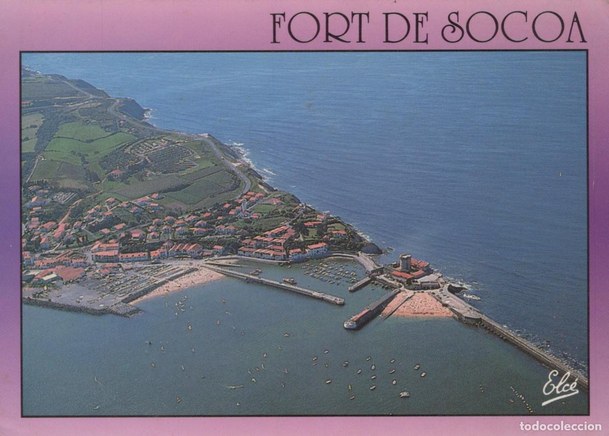 Cartoline: France Saint Jean de Luz Fort de Socoa Vue A&eacute;rienne *YAE684