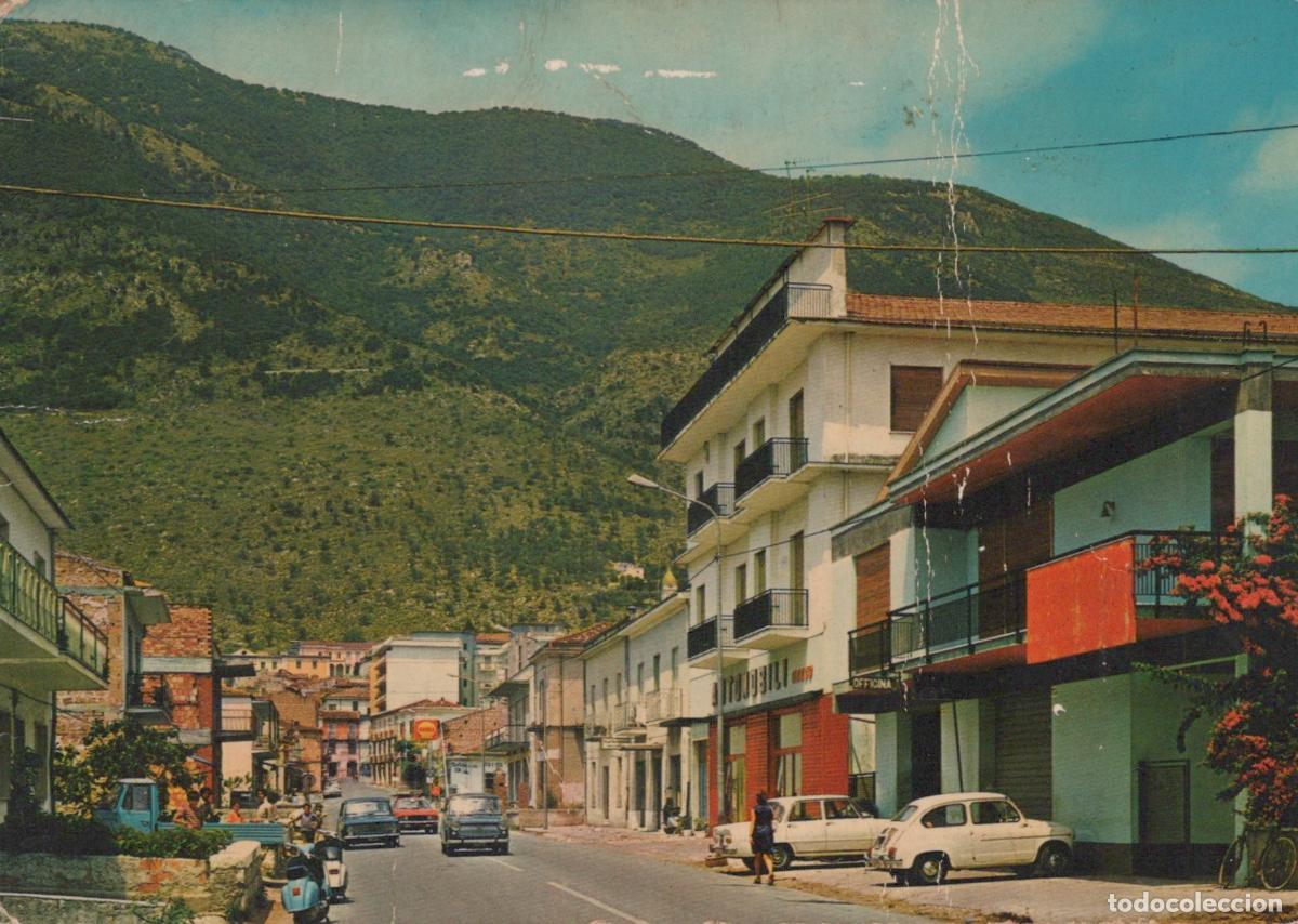 Cartoline: Italia Venafro Veduta Corso Campano Edifici Montagne *YAE693
