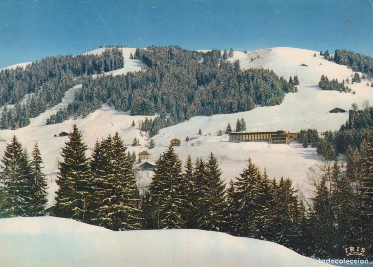 Postkarten: France Notre Dame de Bellecombe Savoie Ski Slopes *YAE694