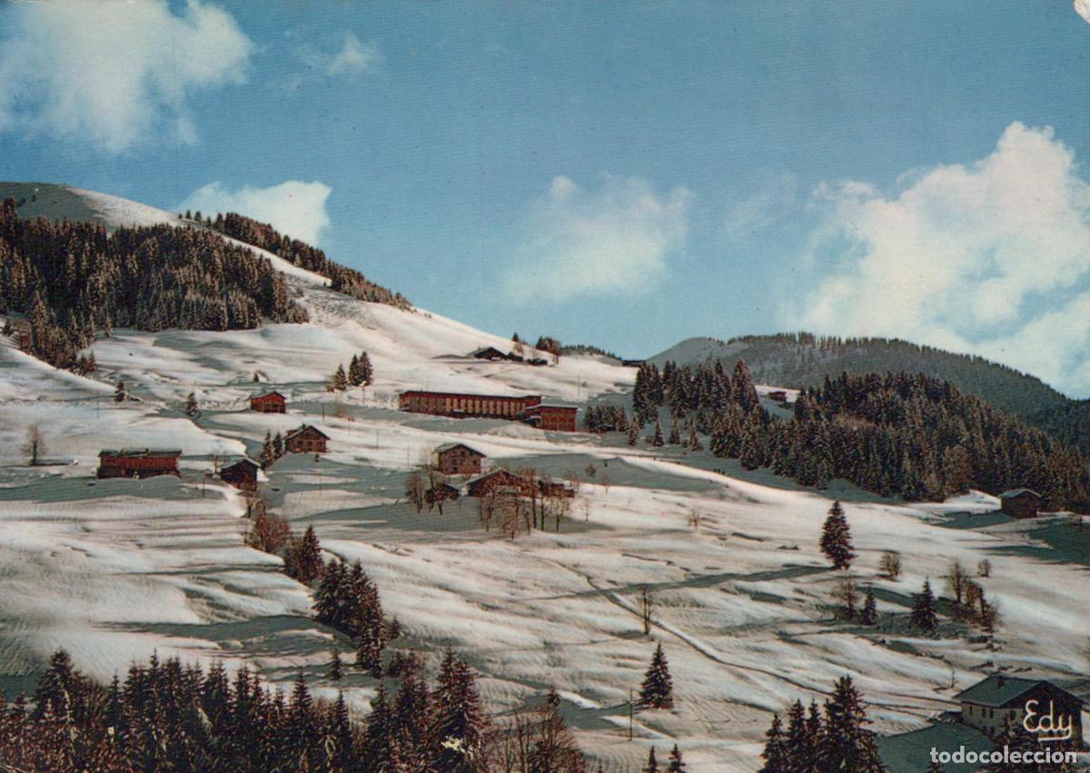 Cartoline: France Notre Dame de Bellecombe Paysage Alpin Hivernal Unposted *YAE698