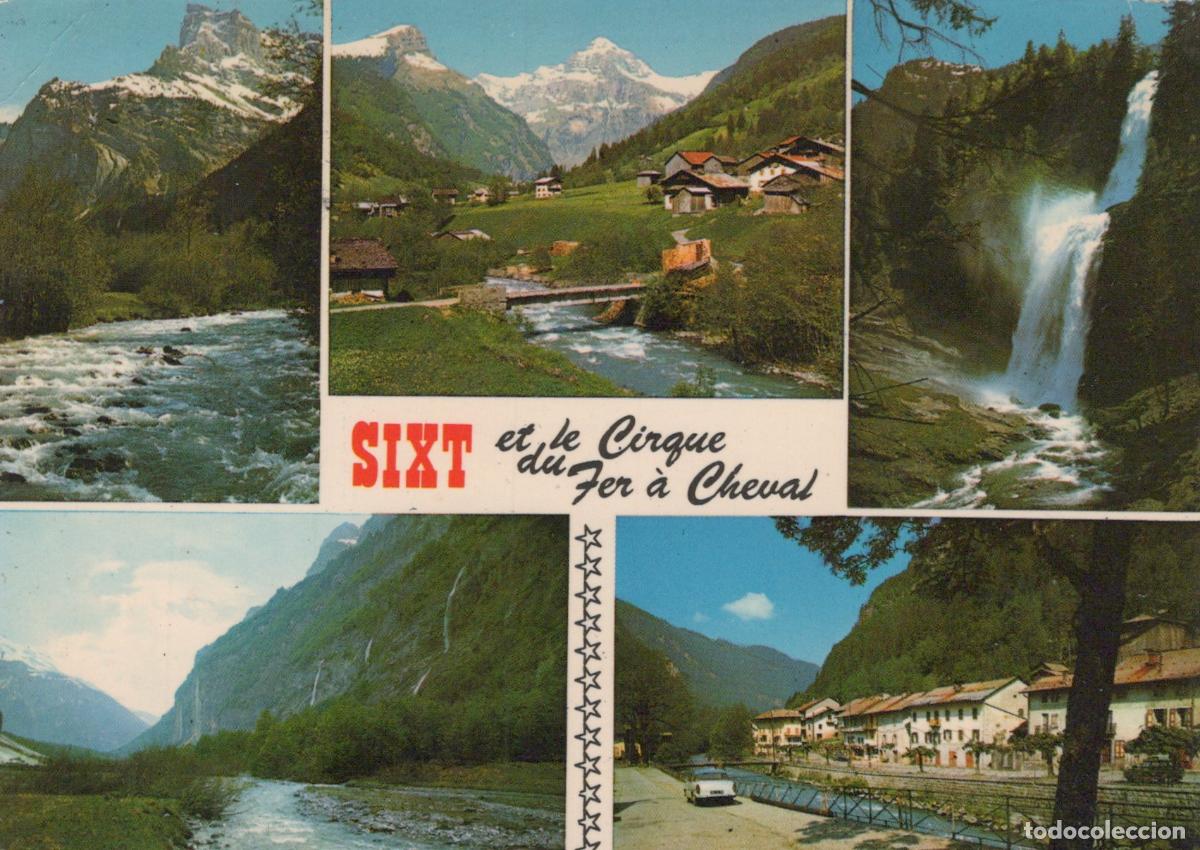 Postcards: France Sixt Montagnes Rivi&egrave;res Cascades Villages *YAE704