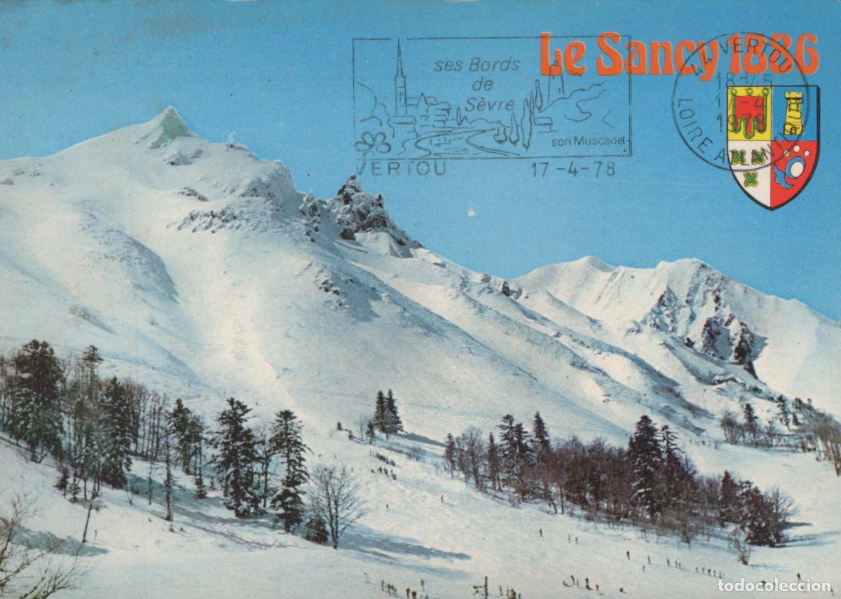 Postkarten: France Le Mont Dore Puy DE D&ocirc;me Mont Dore Sancy Paysage Hivernal Ski *YAE710