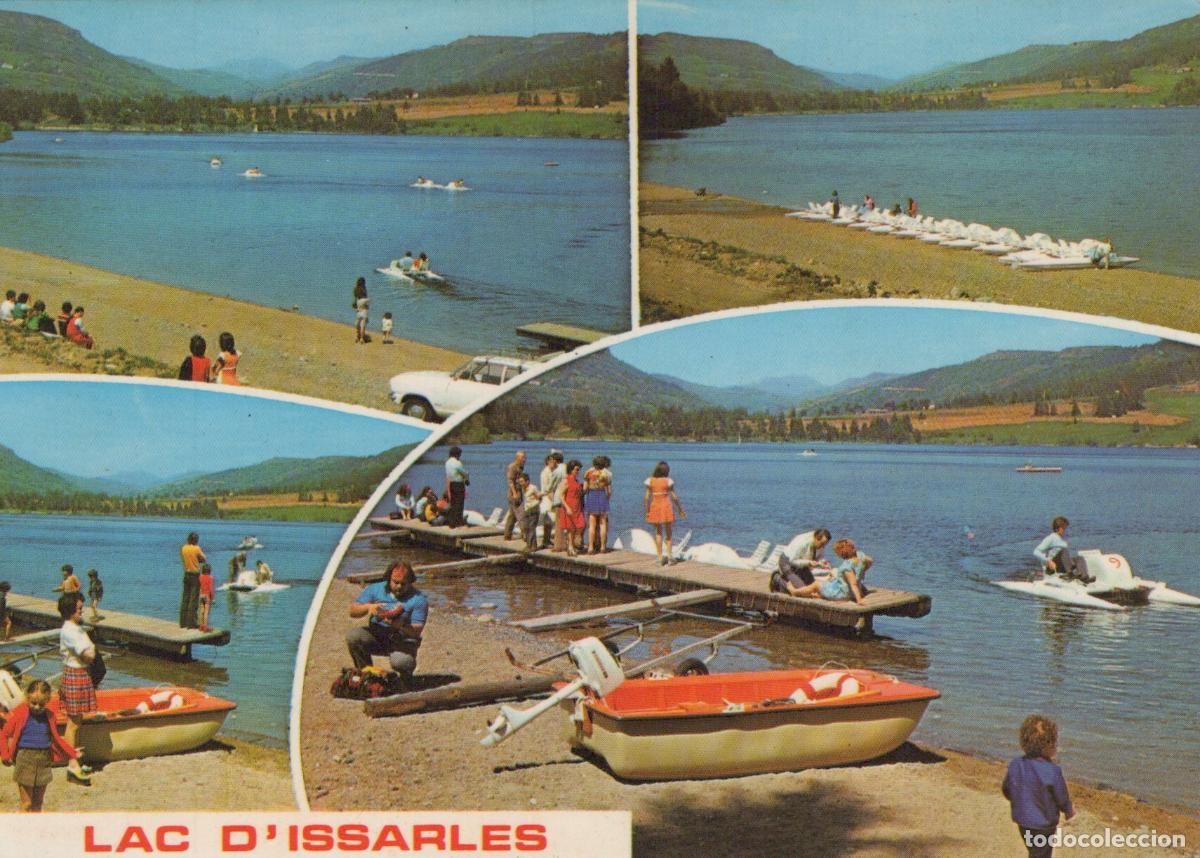 Postcards: France Lac D Issarles Paysage Lac Volcanique Activit&eacute;s Nautiques *YAE745
