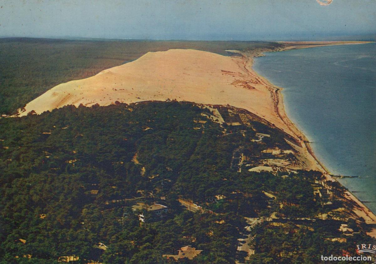 Postcards: France Bassin D Arcachon Dune du Pilat Paysage A&eacute;rien Affranchie *YAE770