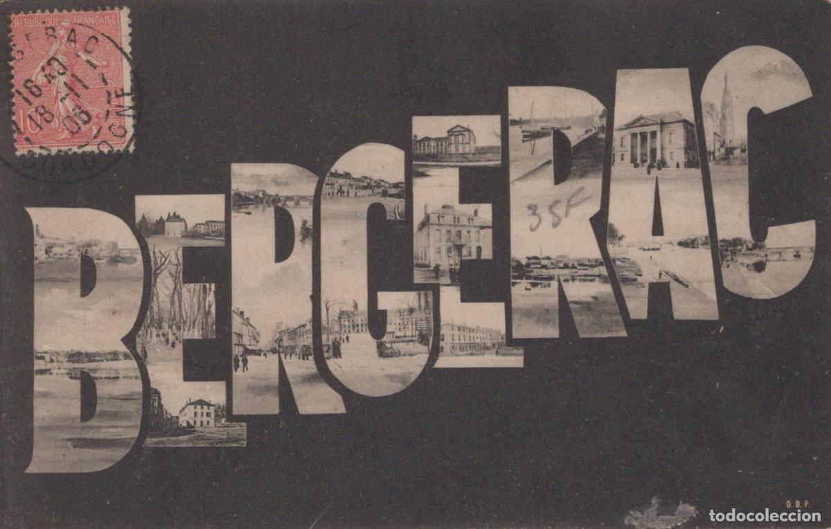 Postkarten: France Bergerac Collage Vues Urbaines *YAE775