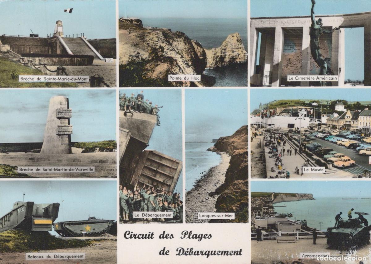Postales: France Arromanches Normandie Plages du D&eacute;barquement Real Photo Unposted *YAE834