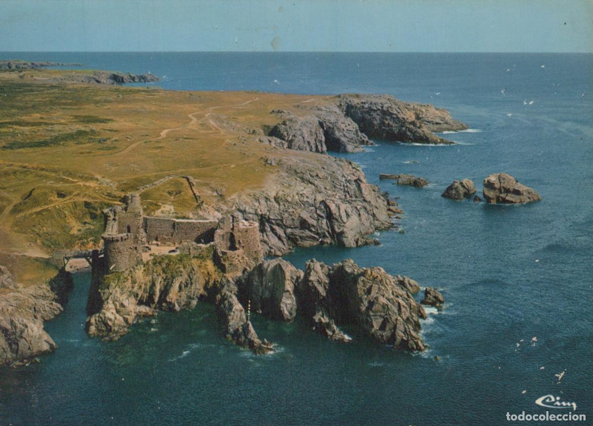 Postales: France Ile D Yeu Ch&acirc;teau Ruines M&eacute;di&eacute;vales sur C&ocirc;te Atlantique *YAE845