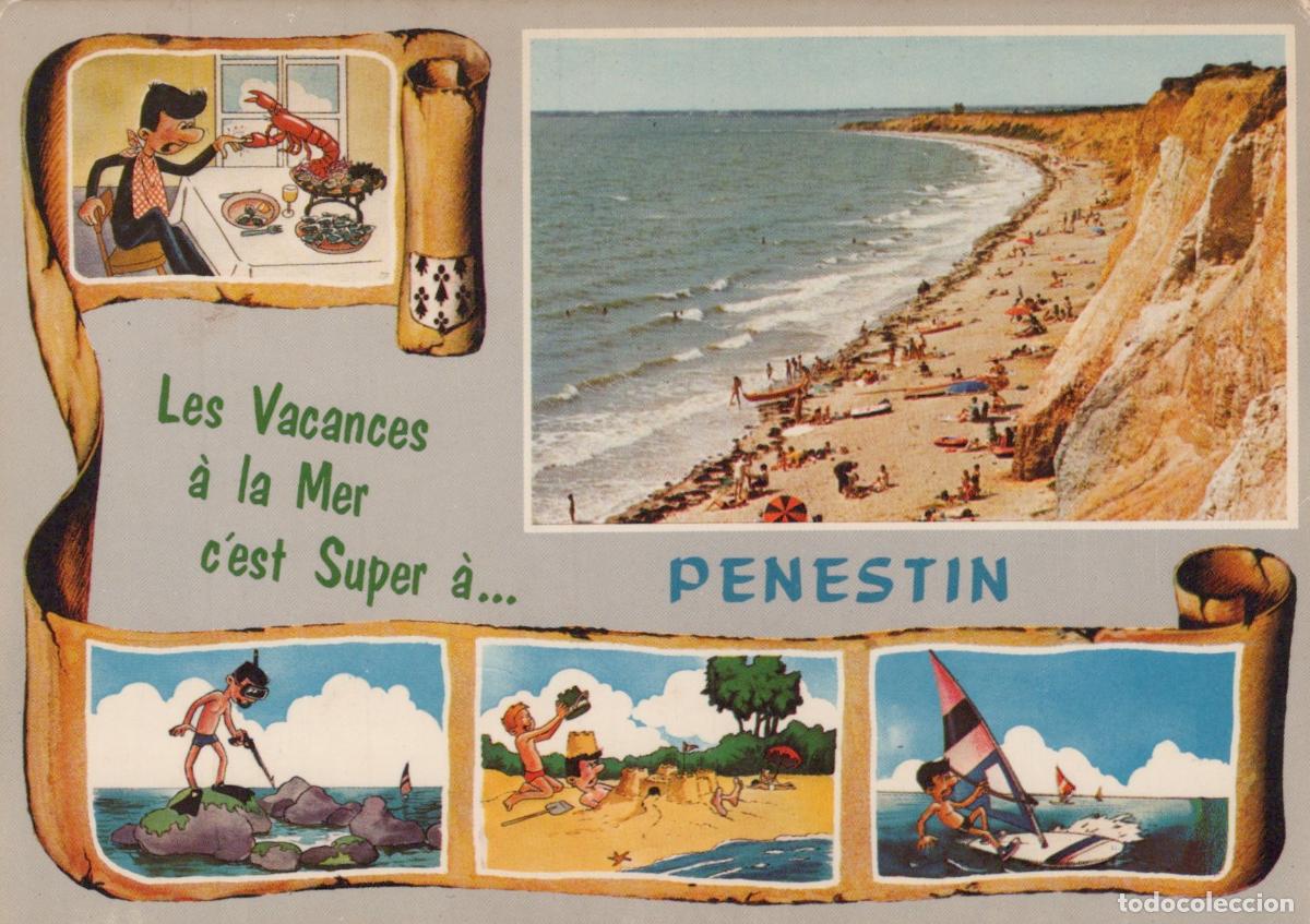 Postales: France Penestin Bretagne Plage de la Mine D or Activit&eacute;s Estivales *YAE849