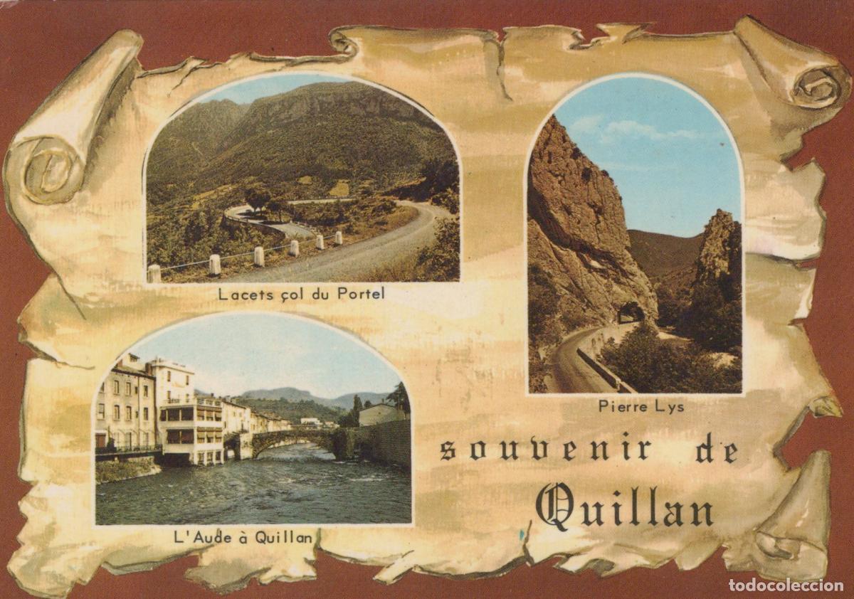 Postales: France Quillan Paysage Gorges Pierre Lys Col Portel 1976 *YAE868