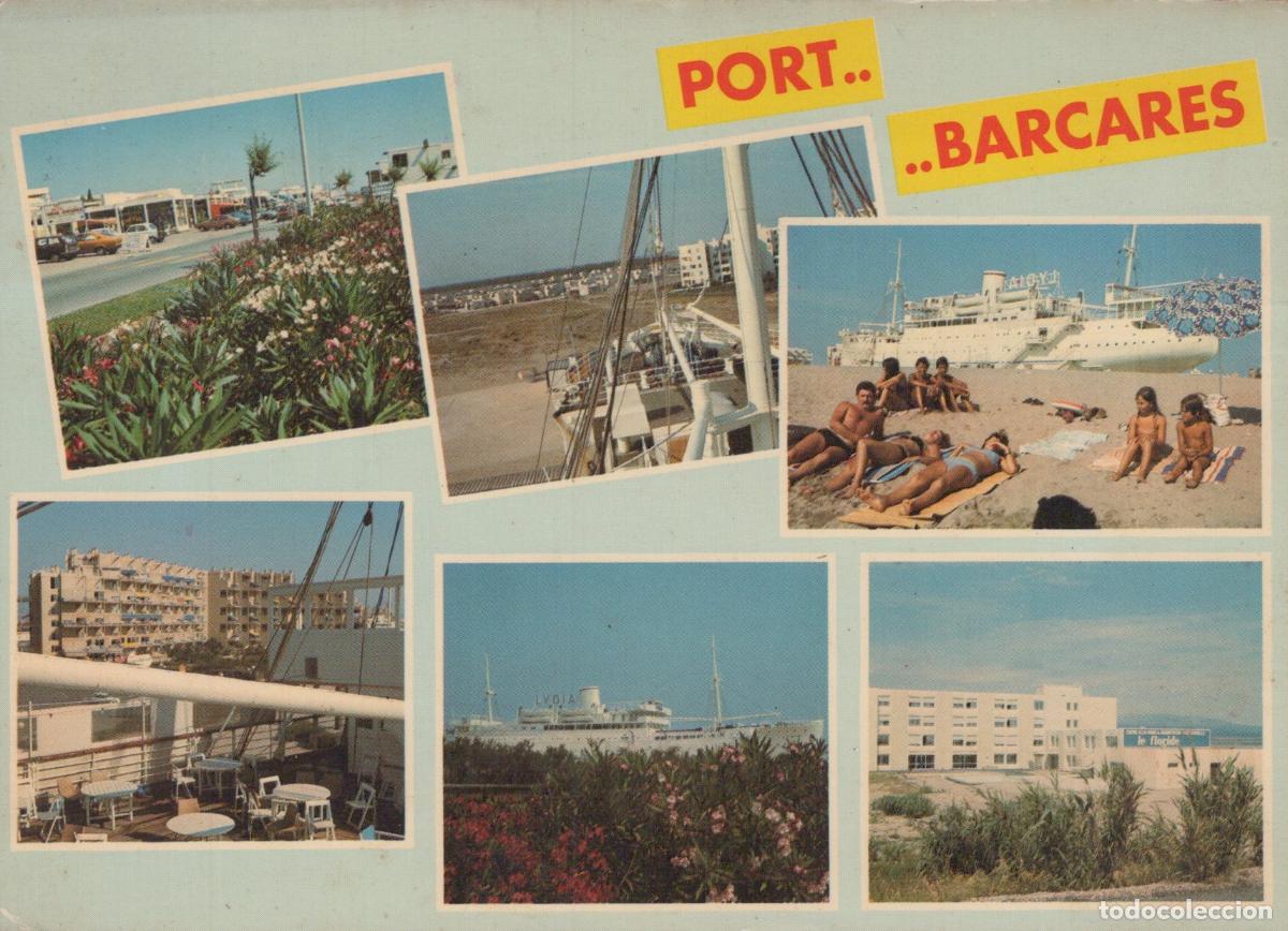 Postales: France Port Barcar&egrave;s Vues du Port Plage Paquebot Lydia *YAE869