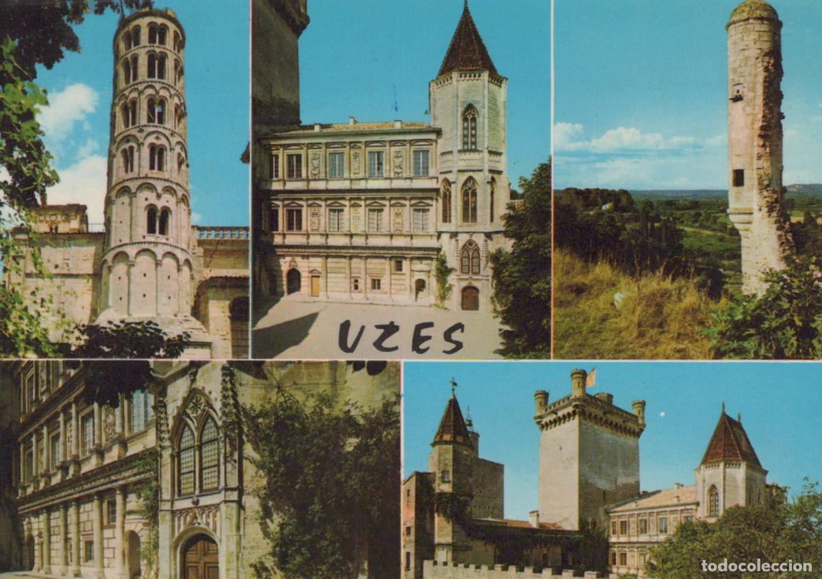 Postales: France Uzes Duch&eacute; D Uz&egrave;s Architecture M&eacute;di&eacute;vale Tours Paysages *YAE894