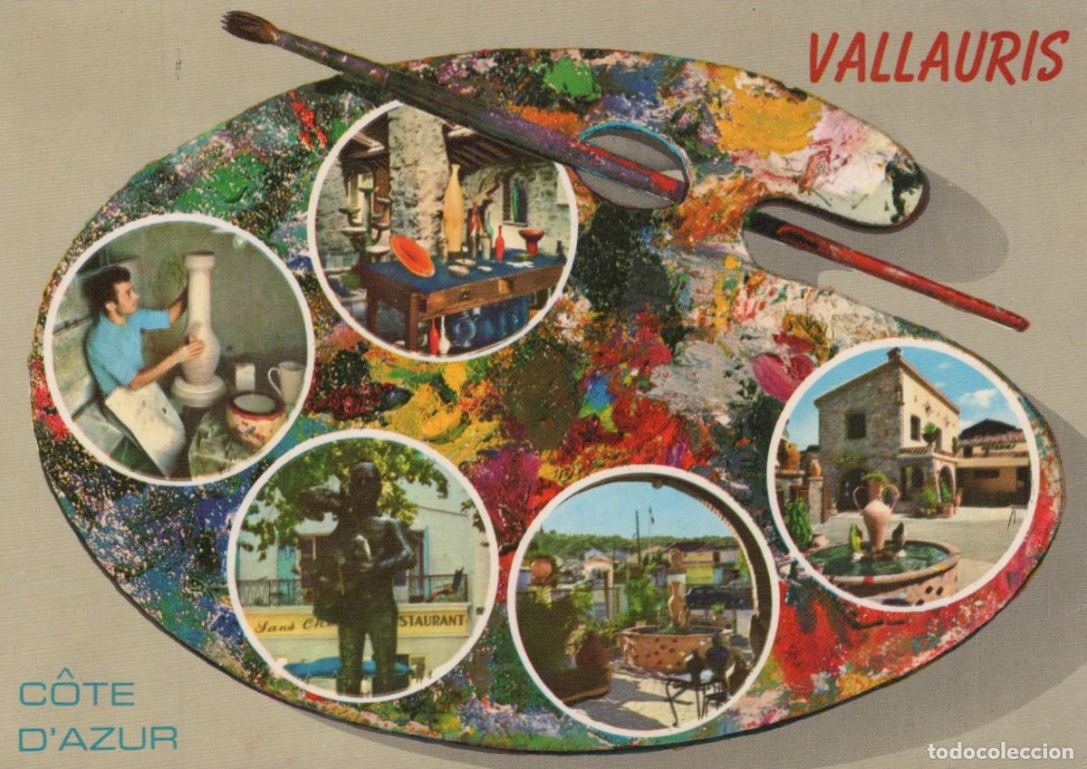 Postales: France Vallauris A M Ateliers Poterie C&eacute;ramique Artisanat *YAE899