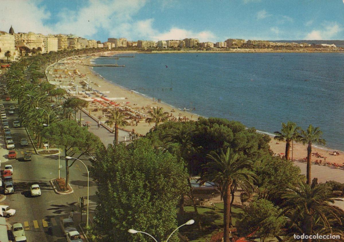 Postais: France Cannes C&ocirc;te D Azur la Croisette Plage H&ocirc;tels *YAE926