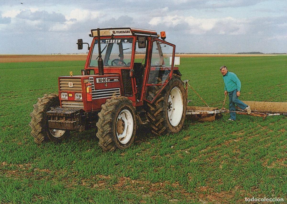 Postales: France Lethuin Beauce Tracteur Fiatagri 80 90 DT Agriculture Unposted *YAE946