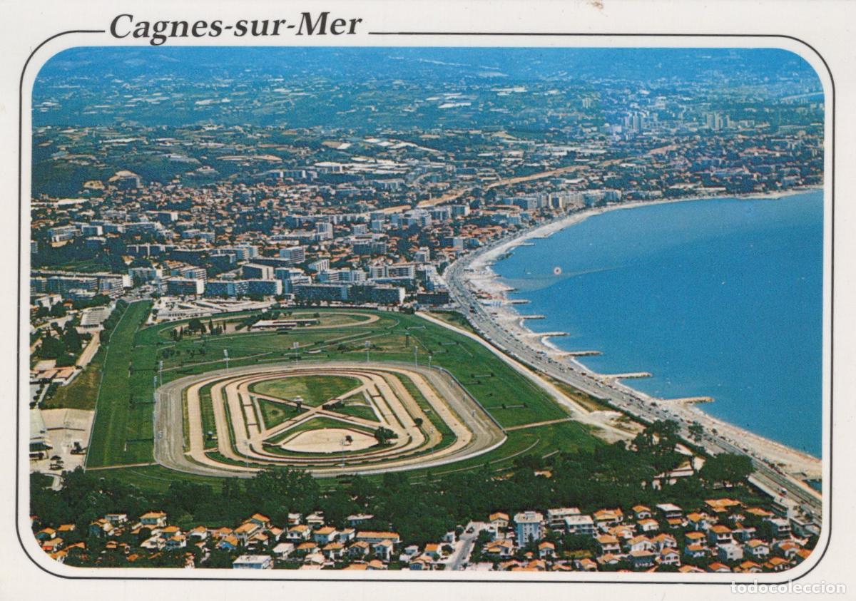 Postales: France Cagnes sur Mer C&ocirc;te D Azur Hippodrome Vue A&eacute;rienne Unposted *YAE986