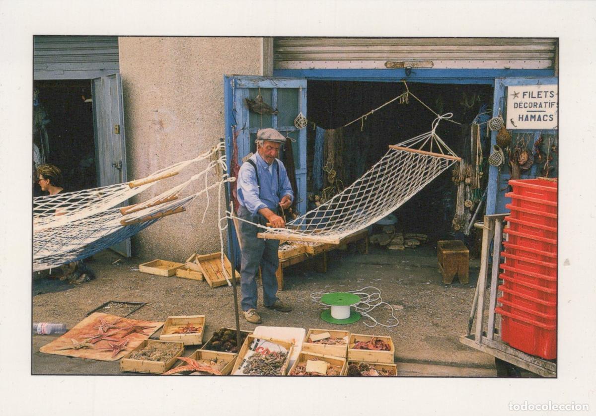 Postales: France St Jean de Vedas Homme Artisanat Filets et Hamacs Unposted *YAE991