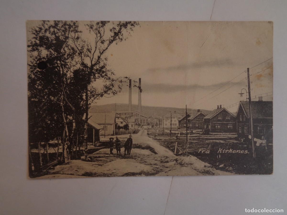 Postales: POSTAL DE KIRKENES ( NORUEGA ) . PRINCIPIOS DE SIGLO