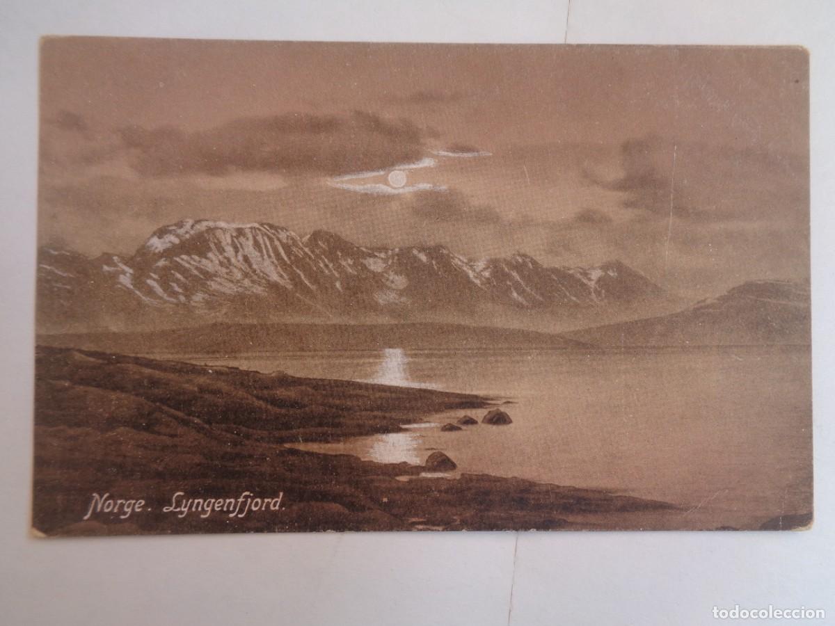 Postales: POSTAL DEL FIORDO DE LYNGEN ( NORUEGA ). PRINCIPIOS DE SIGLO