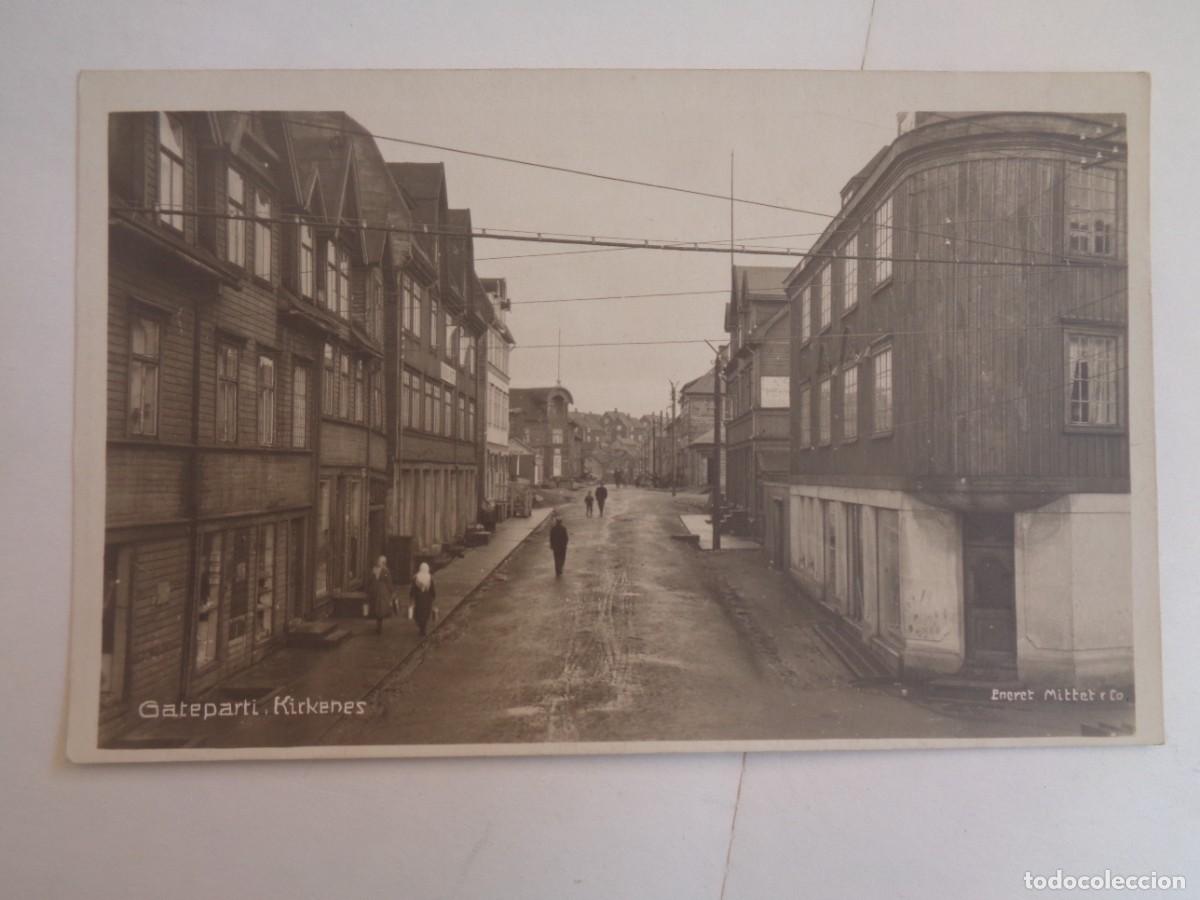 Postales: POSTAL DE KIRKENES ( NORUEGA ): GATEPARTI . PRINCIPIOS DE SIGLO