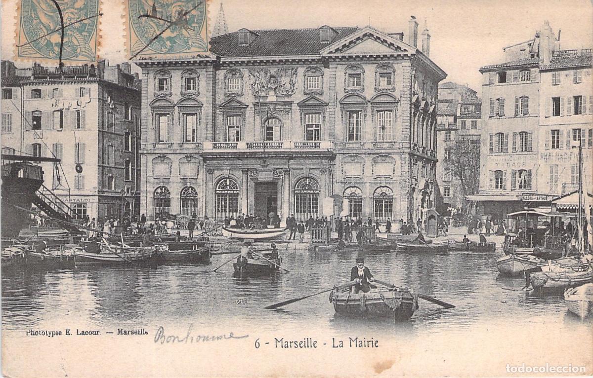 Postales: Postal de Marseille Francia: La Mairie