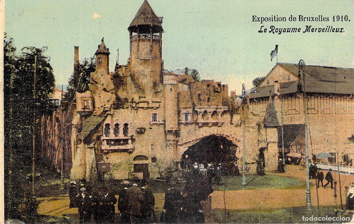 Postales: Postal de Bruselas Exposici&oacute;n Universal 1910 Le Royaume Merveilleux