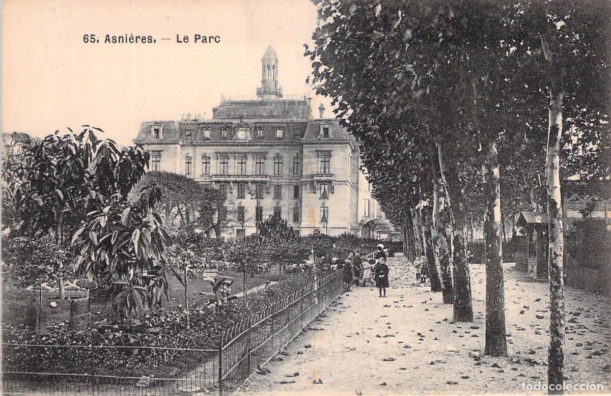 Postales: Postal de Asnieres Le Parc Francia