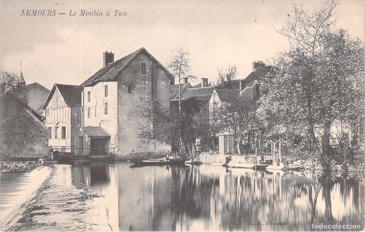 Postales: Postal de Nemours Le Moulin &agrave; Tan Francia