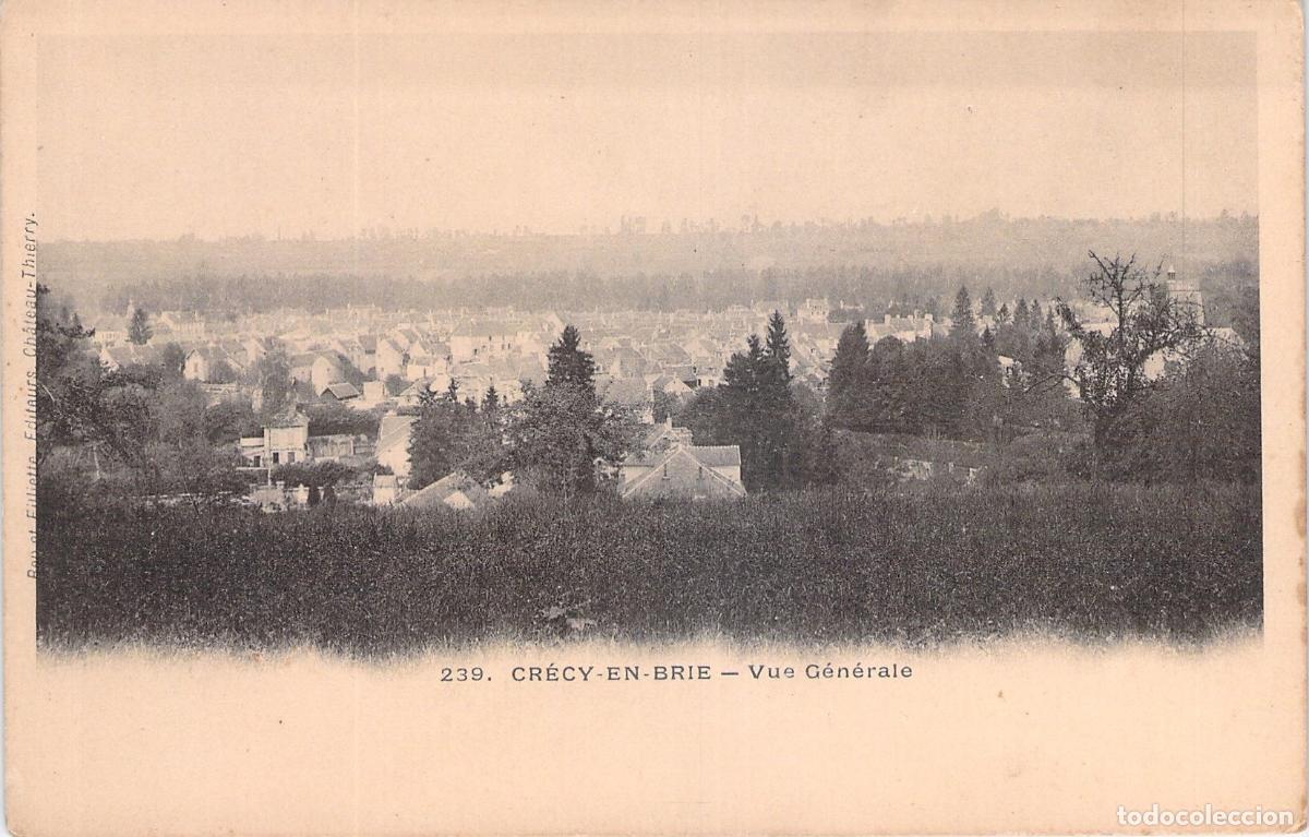 Postales: Postal de Cr&eacute;cy-en-Brie Vista General de Francia
