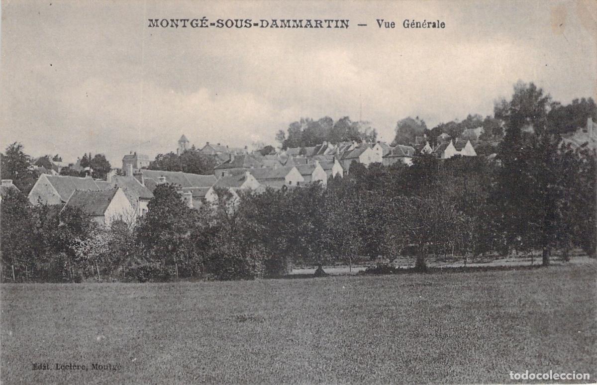 Postales: Postal de vista general de Montg&eacute;-sous-Dammartin en Francia