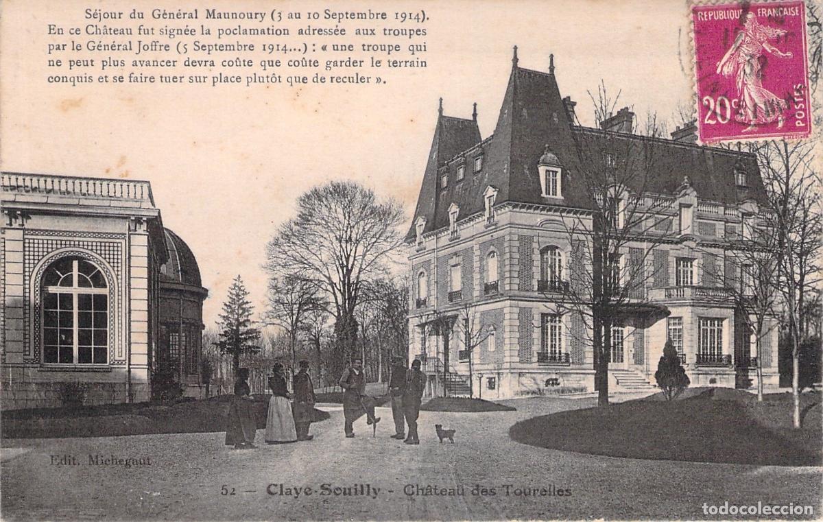 Postales: Postal del Ch&acirc;teau des Tourelles en Claye-Souilly Francia