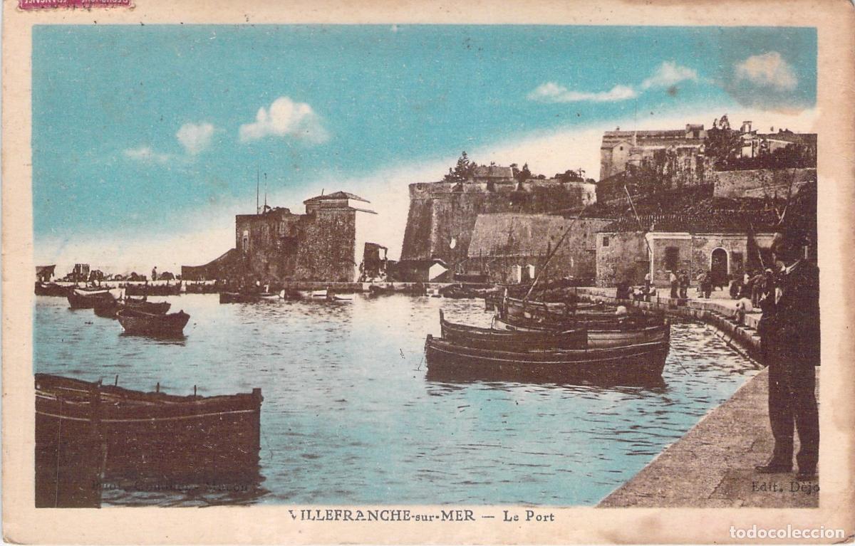 Postales: Postal de Villefranche-sur-Mer Puerto y Ciudadela