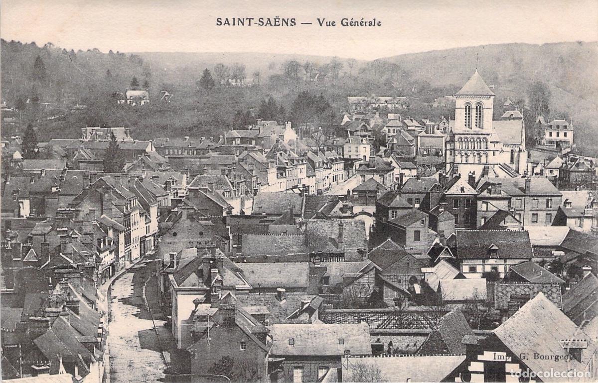 Postales: Postal de Saint-Sa&euml;ns vista general de la ciudad en Francia
