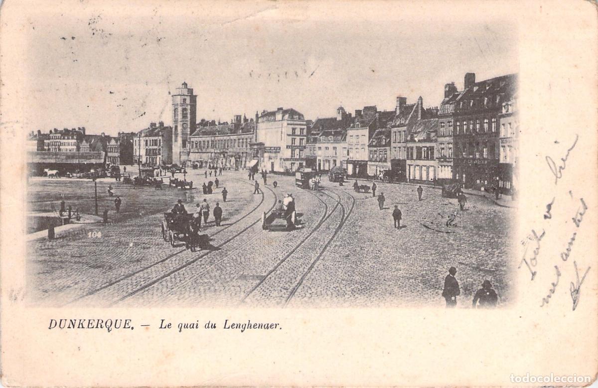 Postales: Postal de Dunkerque, Le quai du Lenghenaer, Francia