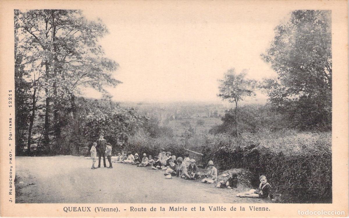Postales: Postal de Queaux Vienne Ruta del Ayuntamiento y el Valle de la Vienne