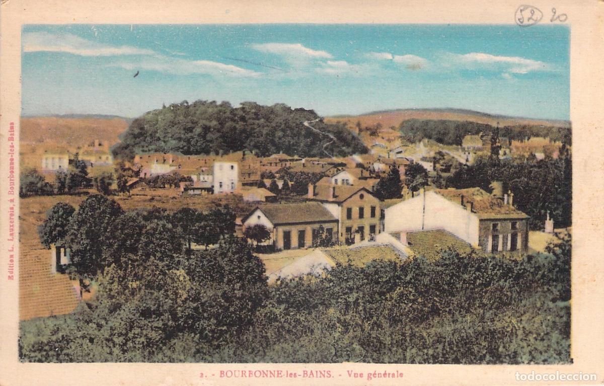 Postales: Postal de Bourbonne-les-Bains Vista General de la Ciudad en Francia