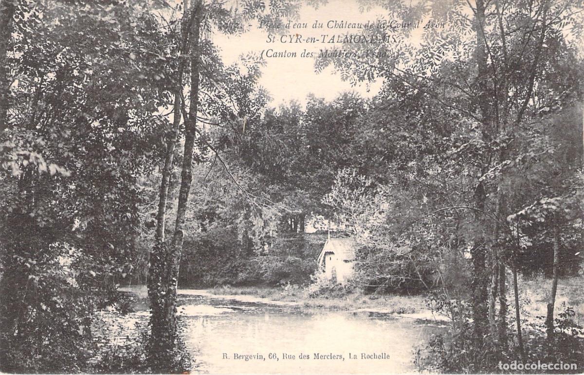 Postales: Postal del Ch&acirc;teau de la Cour d'Aron en Saint-Cyr-en-Talmondais