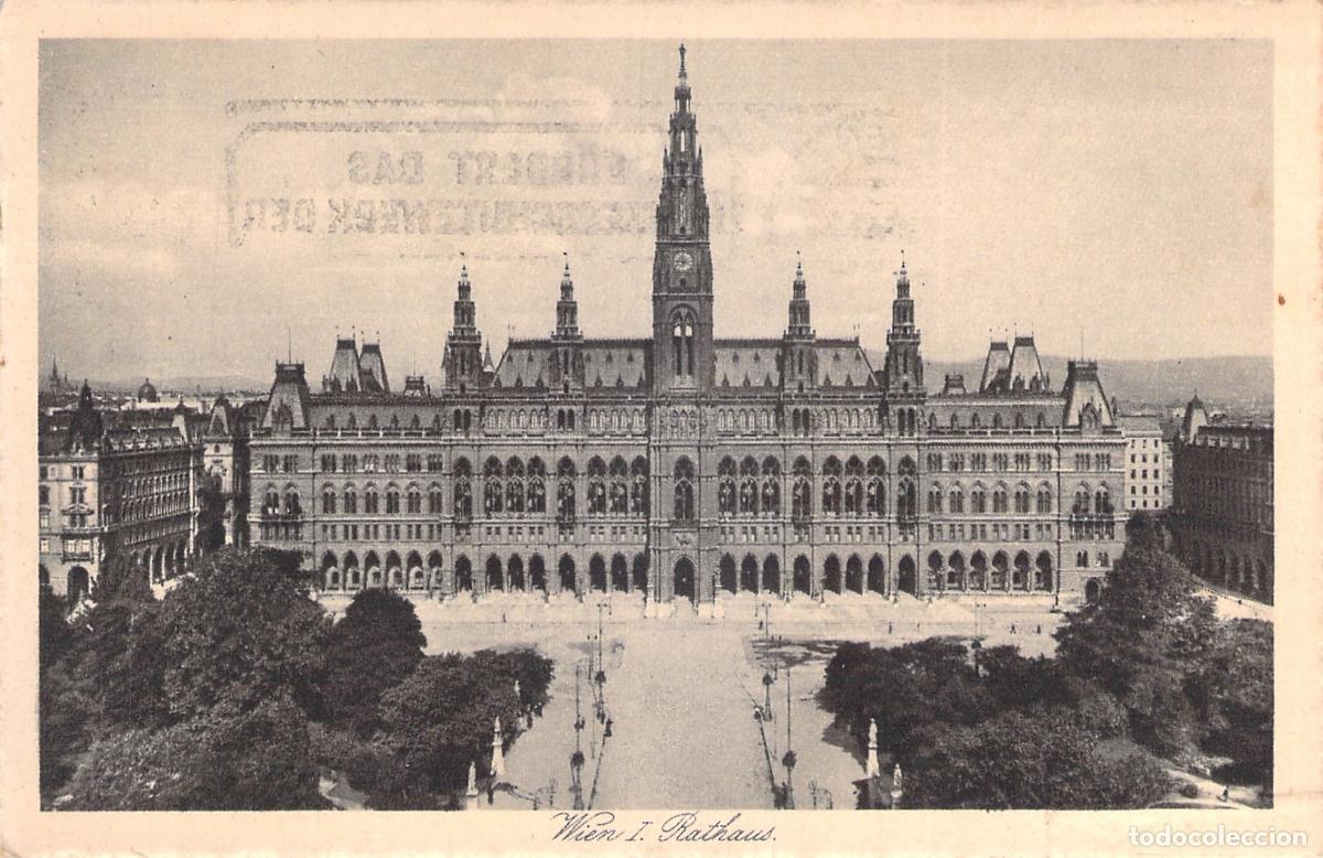 Postais: Postal de Viena Ayuntamiento Rathaus Austria