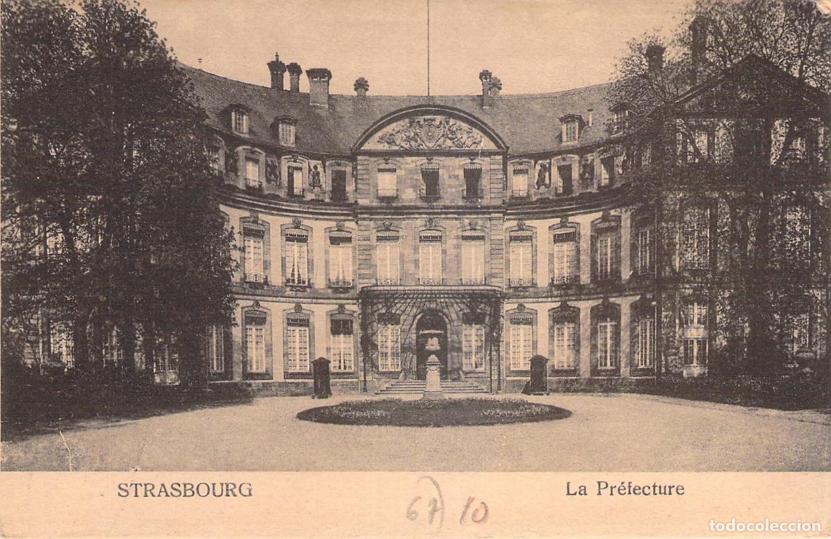 Postales: Postal de la Prefectura en Estrasburgo Francia
