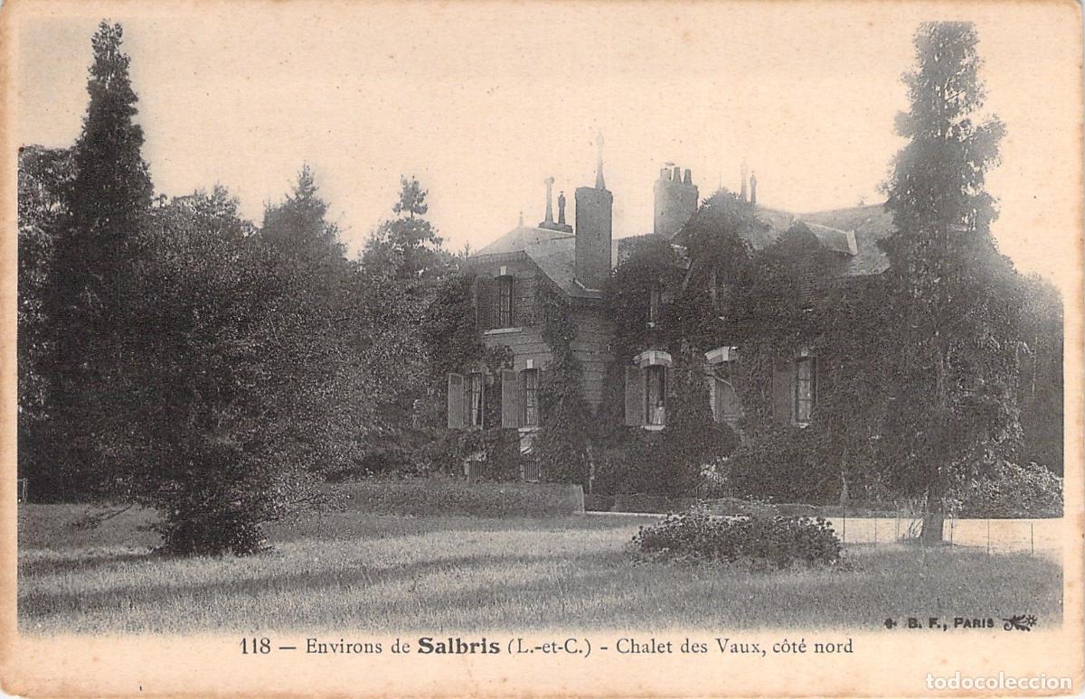 Postales: Postal de Salbris Chalet des Vaux Francia