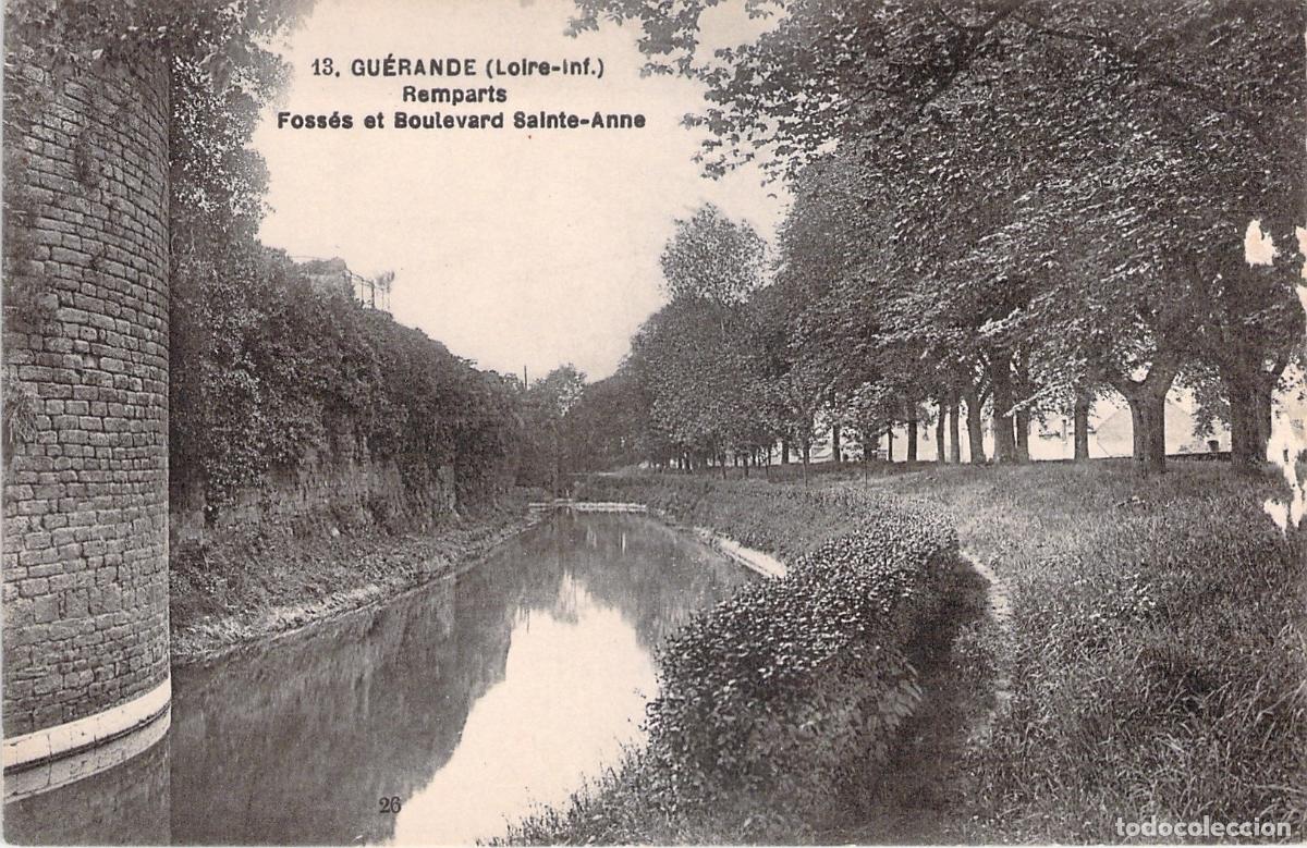 Cartes Postales: Postal de Guerande: Murallas y Foso, Sainte-Anne