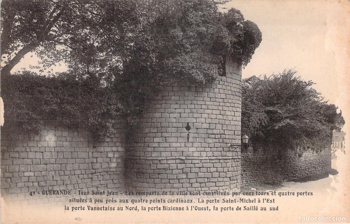 Cartes Postales: Postal de la Tour Saint-Jean en Guerande, Francia